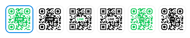 LINE QRコード例