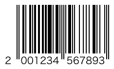 インストアマーキングのJANコード例